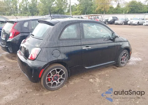 2013 Fiat 500 Turbo из США, поврежденный, VIN 3C3CFFHH7DT544355